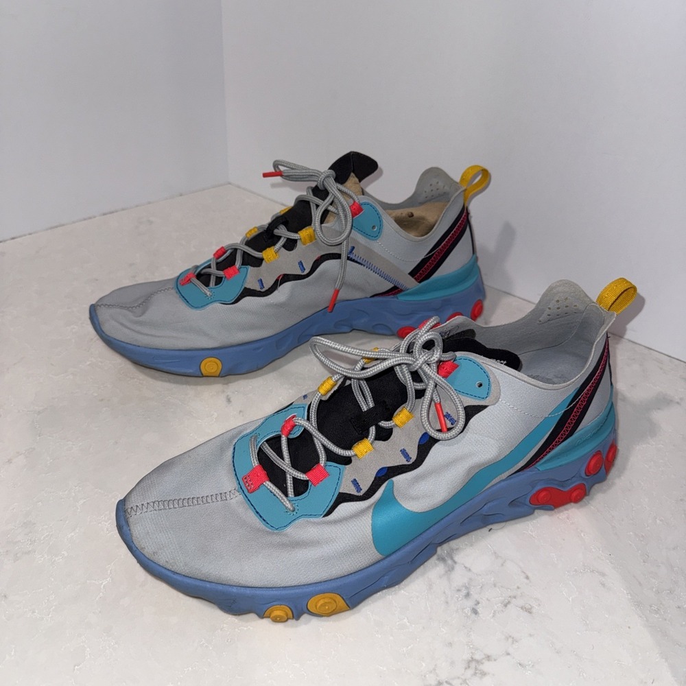 Size 13 - Nike React Element 55 SE Volt Stardust - Picture 3 of 11